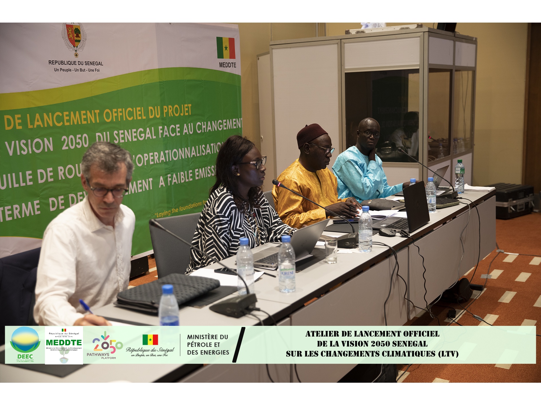 Atelier de lancement officiel de la Vision 2050 du Sénégal (LTV) sobre en carbone et résiliente aux changements climatiques.